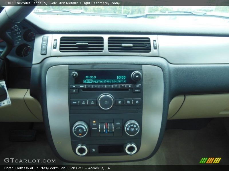 Gold Mist Metallic / Light Cashmere/Ebony 2007 Chevrolet Tahoe LS
