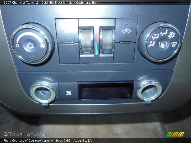 Gold Mist Metallic / Light Cashmere/Ebony 2007 Chevrolet Tahoe LS