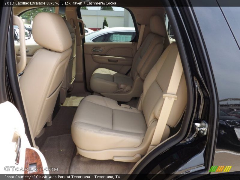Black Raven / Cashmere/Cocoa 2013 Cadillac Escalade Luxury