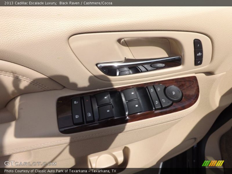 Black Raven / Cashmere/Cocoa 2013 Cadillac Escalade Luxury