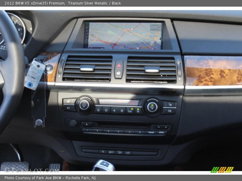 Titanium Silver Metallic / Black 2012 BMW X5 xDrive35i Premium