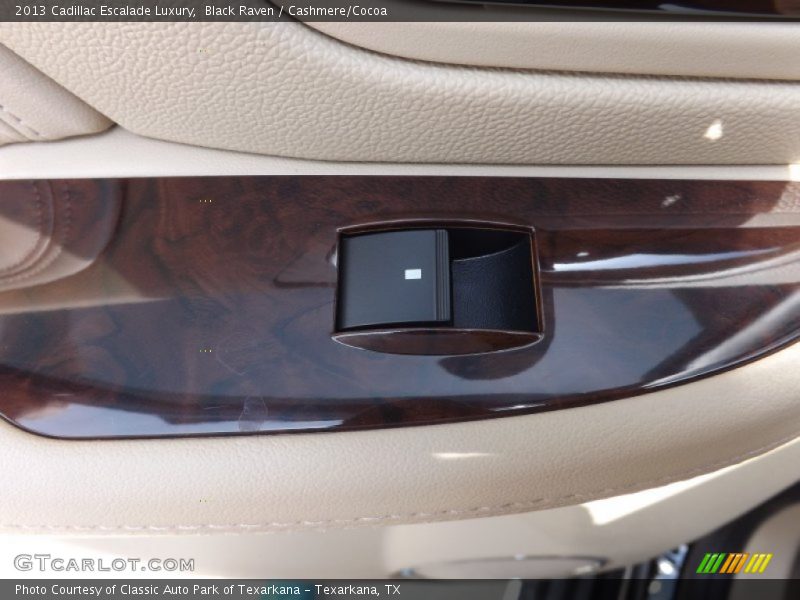 Black Raven / Cashmere/Cocoa 2013 Cadillac Escalade Luxury