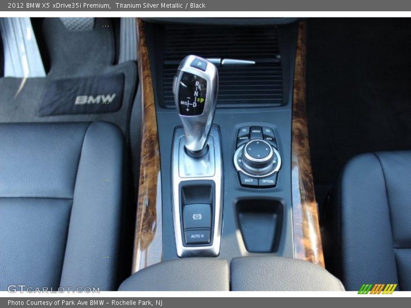 Titanium Silver Metallic / Black 2012 BMW X5 xDrive35i Premium