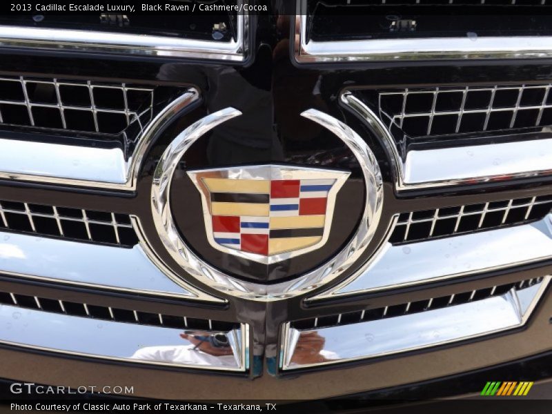 Black Raven / Cashmere/Cocoa 2013 Cadillac Escalade Luxury