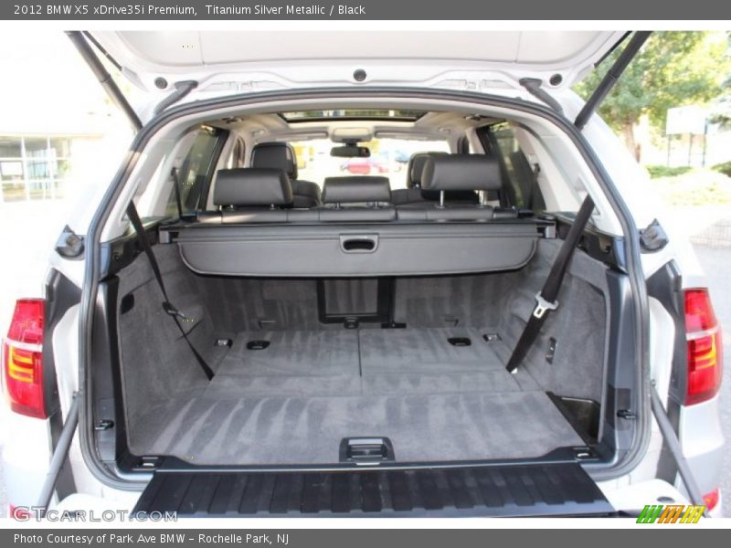 Titanium Silver Metallic / Black 2012 BMW X5 xDrive35i Premium