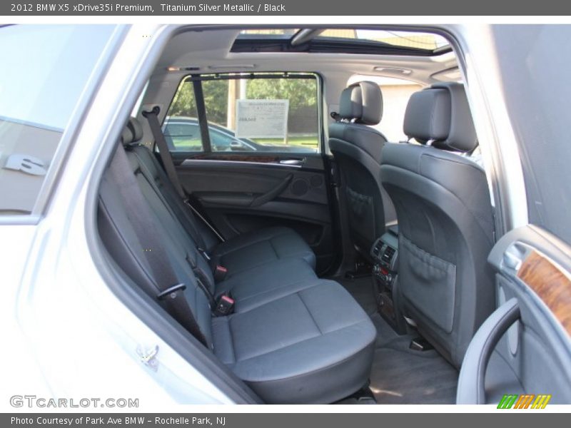 Titanium Silver Metallic / Black 2012 BMW X5 xDrive35i Premium