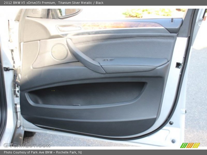 Titanium Silver Metallic / Black 2012 BMW X5 xDrive35i Premium