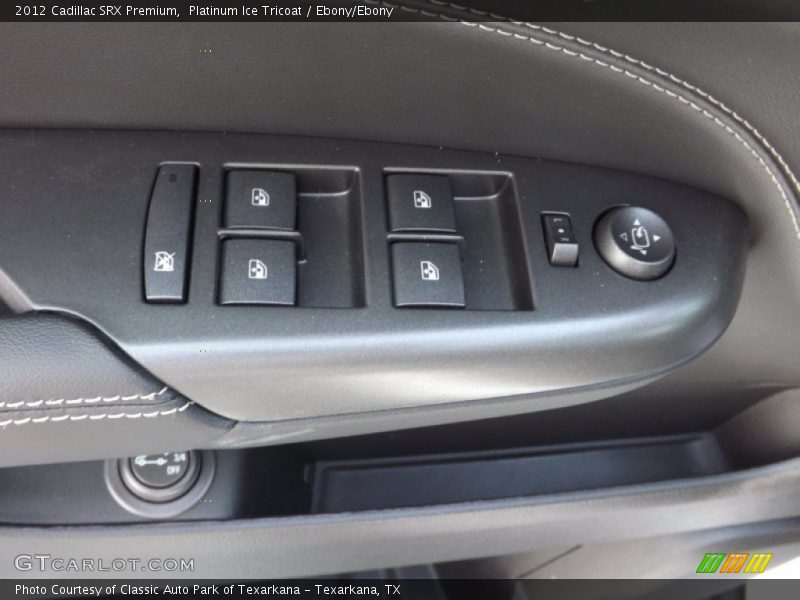 Platinum Ice Tricoat / Ebony/Ebony 2012 Cadillac SRX Premium