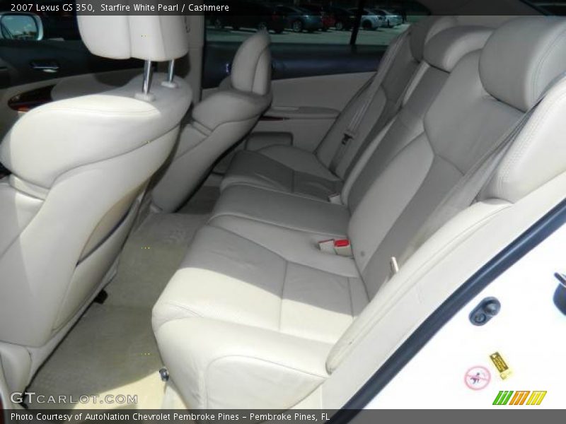 Starfire White Pearl / Cashmere 2007 Lexus GS 350