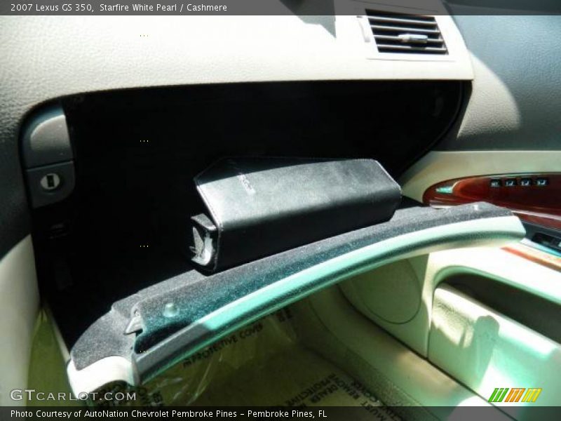 Starfire White Pearl / Cashmere 2007 Lexus GS 350