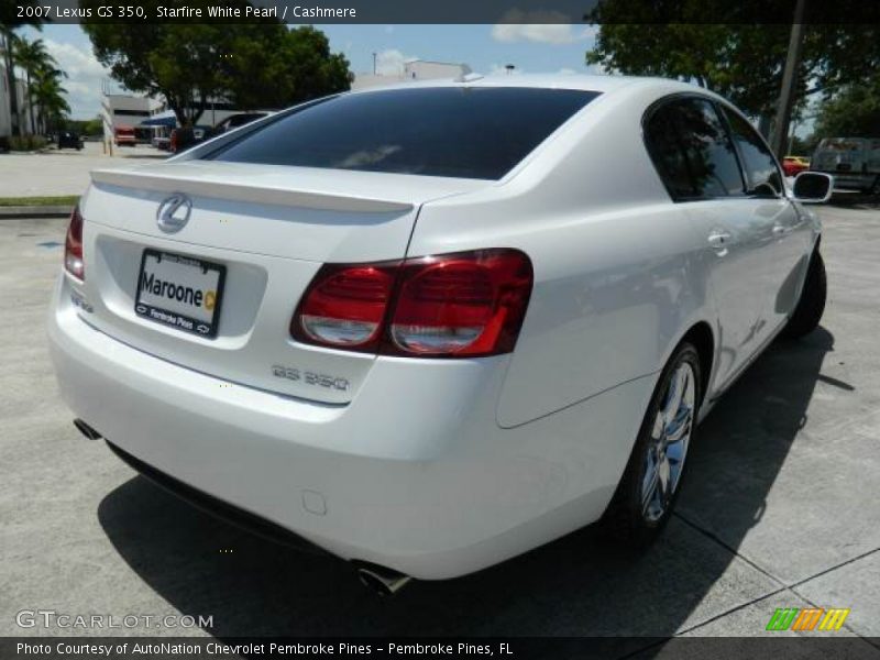 Starfire White Pearl / Cashmere 2007 Lexus GS 350