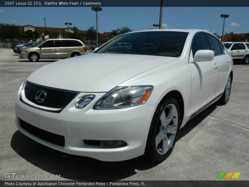 Starfire White Pearl / Cashmere 2007 Lexus GS 350