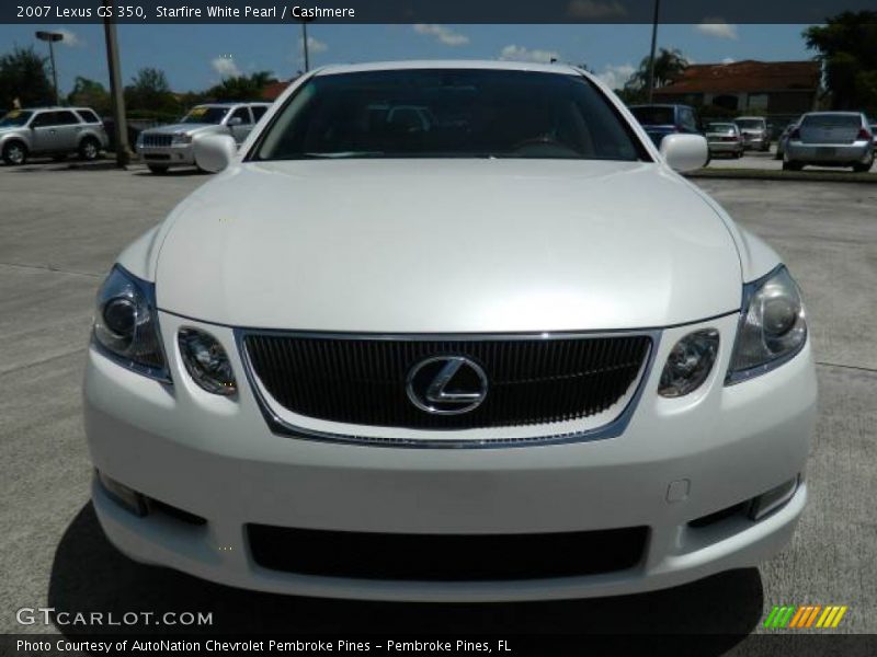Starfire White Pearl / Cashmere 2007 Lexus GS 350