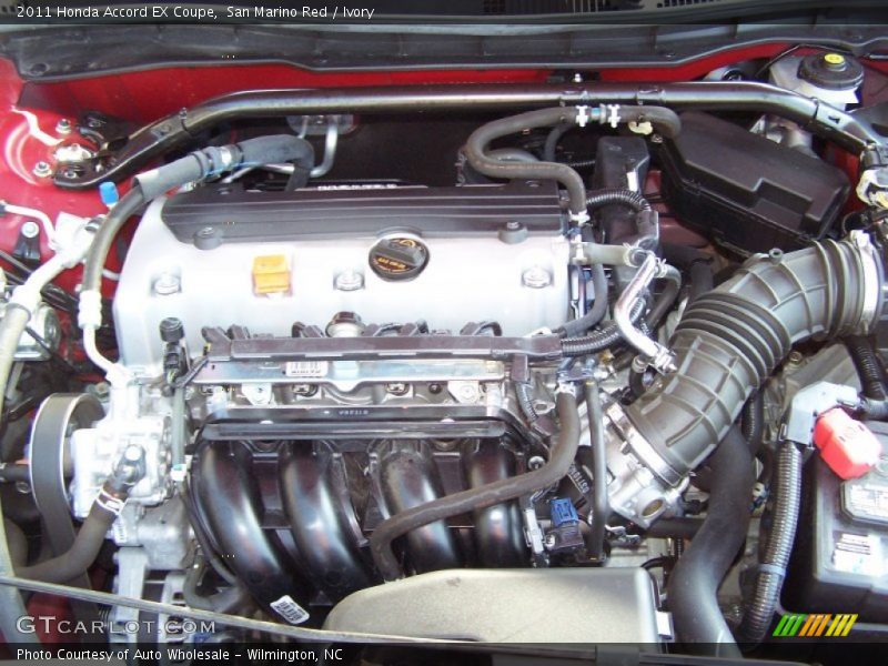  2011 Accord EX Coupe Engine - 2.4 Liter DOHC 16-Valve i-VTEC 4 Cylinder