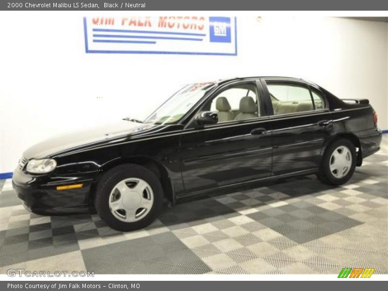 Black / Neutral 2000 Chevrolet Malibu LS Sedan