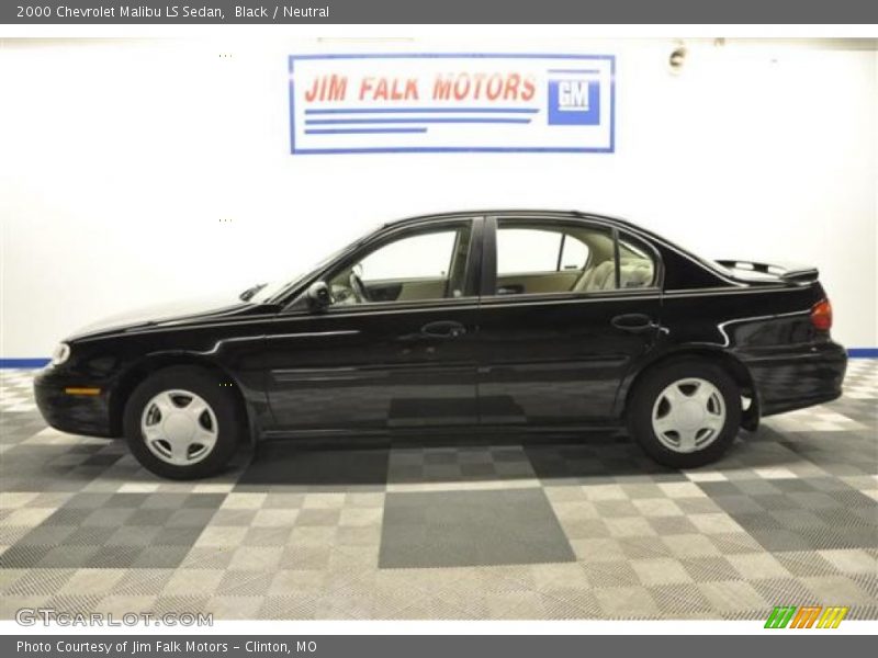 Black / Neutral 2000 Chevrolet Malibu LS Sedan
