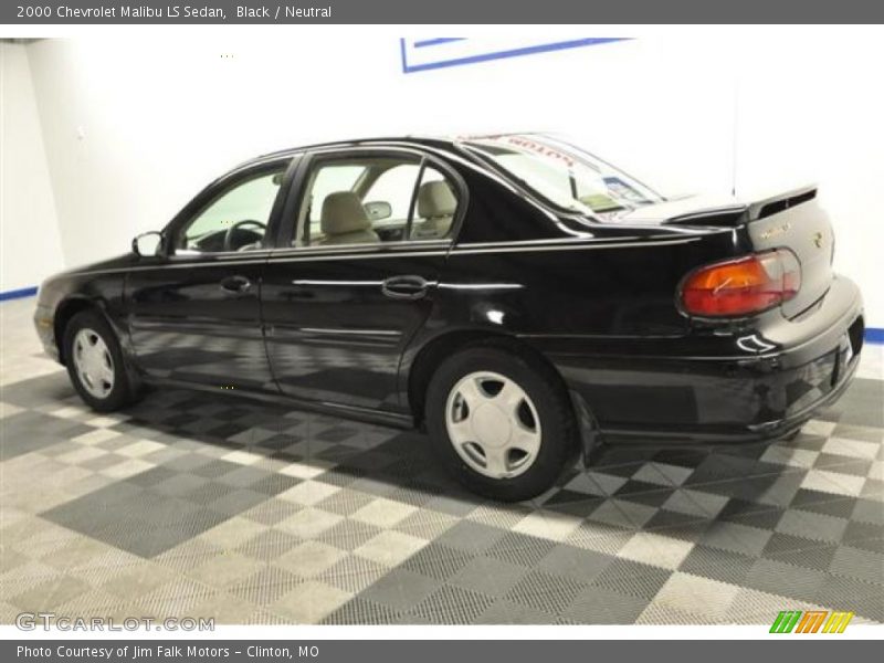 Black / Neutral 2000 Chevrolet Malibu LS Sedan