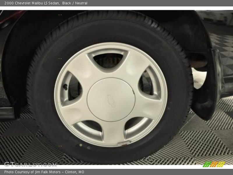 Black / Neutral 2000 Chevrolet Malibu LS Sedan