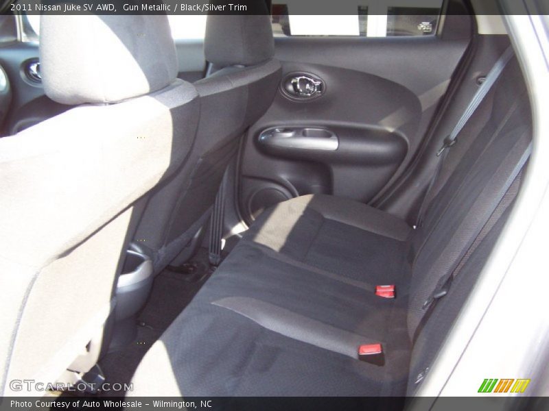 Gun Metallic / Black/Silver Trim 2011 Nissan Juke SV AWD