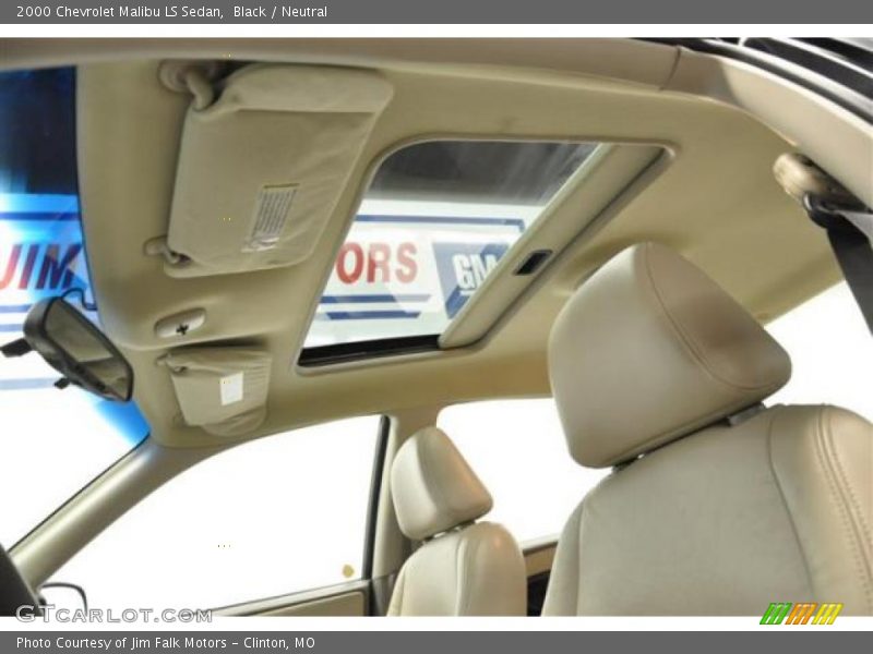 Black / Neutral 2000 Chevrolet Malibu LS Sedan