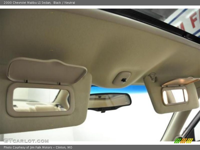 Black / Neutral 2000 Chevrolet Malibu LS Sedan