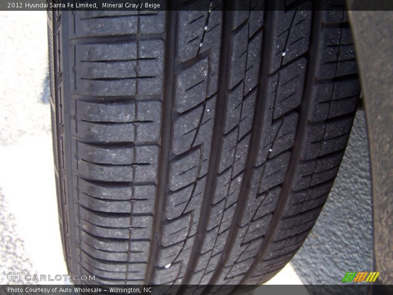 Mineral Gray / Beige 2012 Hyundai Santa Fe Limited