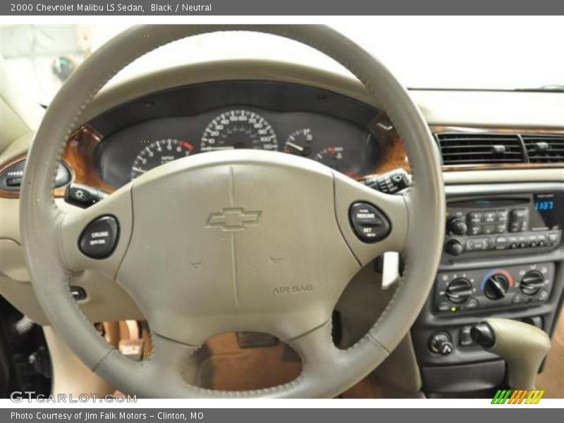 Black / Neutral 2000 Chevrolet Malibu LS Sedan