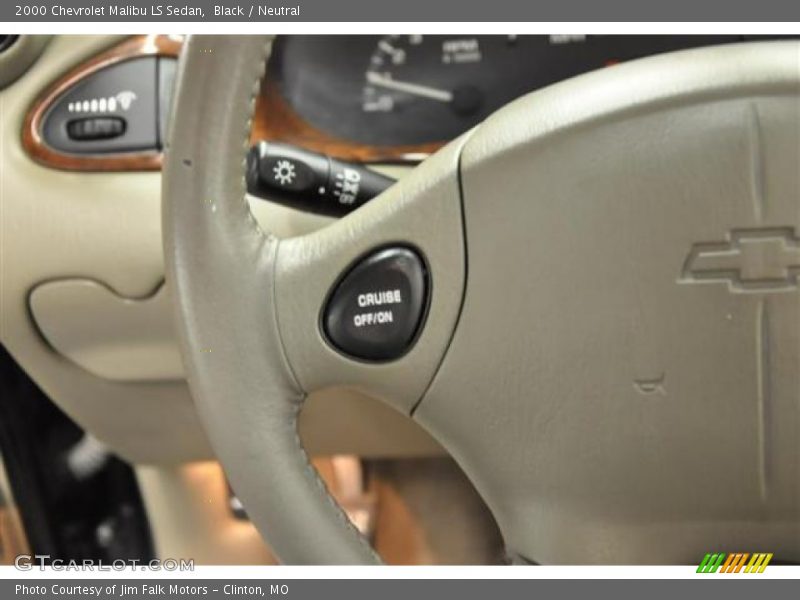 Black / Neutral 2000 Chevrolet Malibu LS Sedan