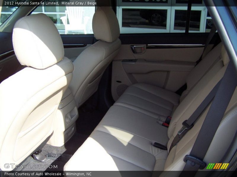 Mineral Gray / Beige 2012 Hyundai Santa Fe Limited