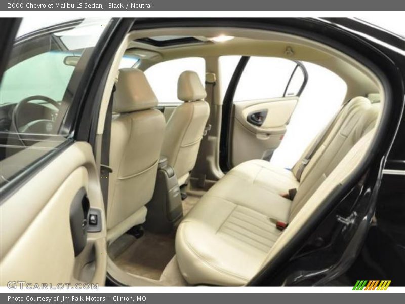Black / Neutral 2000 Chevrolet Malibu LS Sedan
