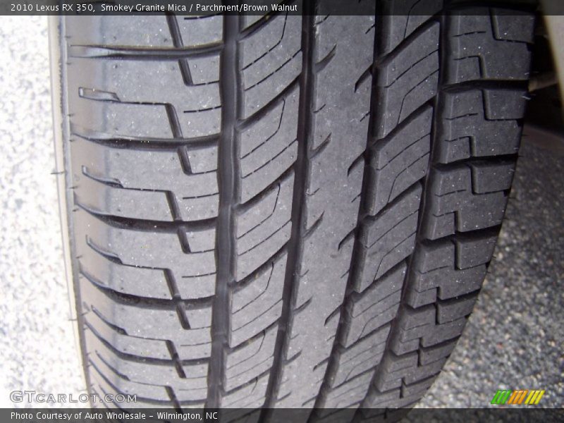 Smokey Granite Mica / Parchment/Brown Walnut 2010 Lexus RX 350