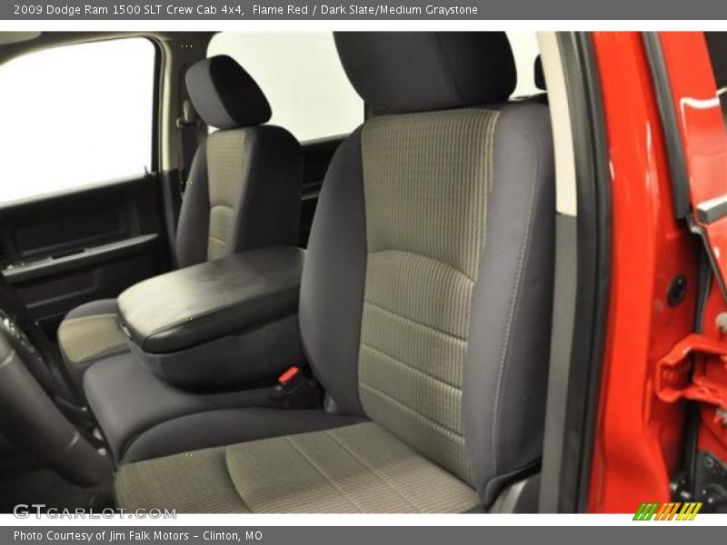 Flame Red / Dark Slate/Medium Graystone 2009 Dodge Ram 1500 SLT Crew Cab 4x4