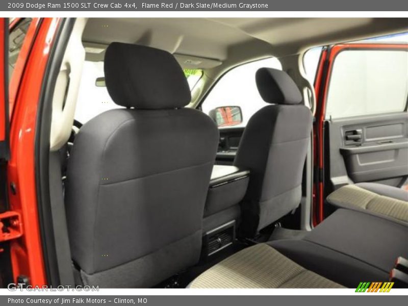 Flame Red / Dark Slate/Medium Graystone 2009 Dodge Ram 1500 SLT Crew Cab 4x4