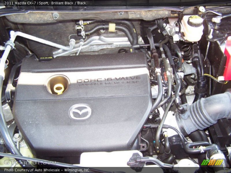 Brilliant Black / Black 2011 Mazda CX-7 i Sport