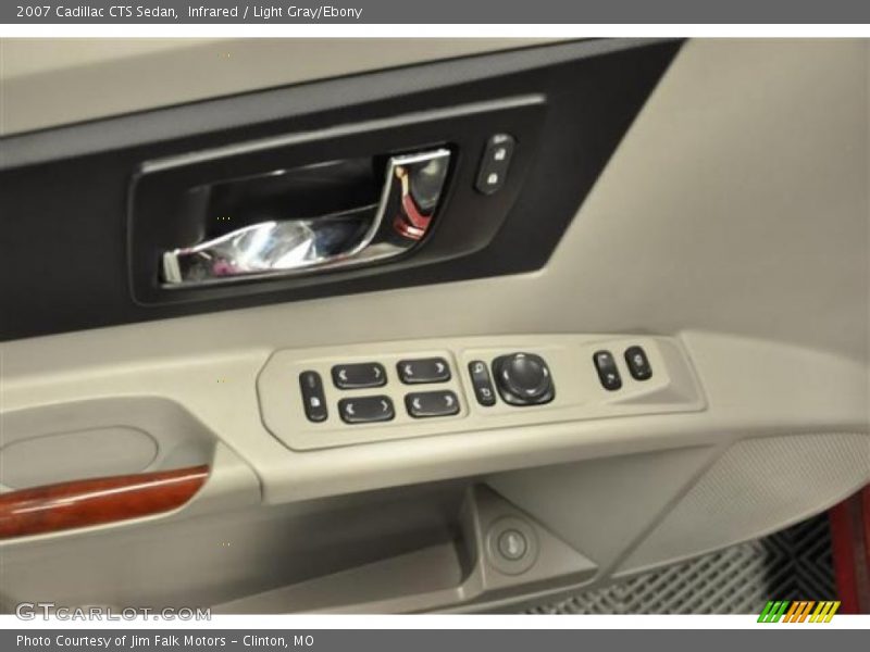 Infrared / Light Gray/Ebony 2007 Cadillac CTS Sedan
