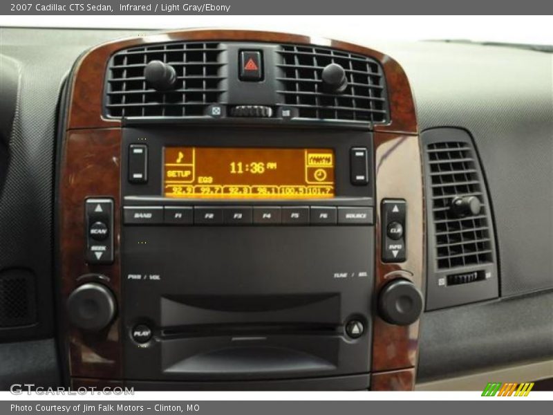 Infrared / Light Gray/Ebony 2007 Cadillac CTS Sedan
