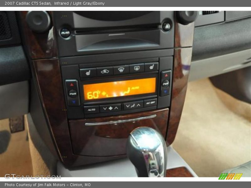 Infrared / Light Gray/Ebony 2007 Cadillac CTS Sedan