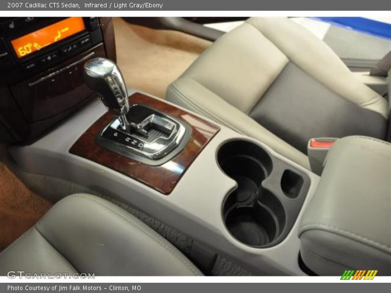 Infrared / Light Gray/Ebony 2007 Cadillac CTS Sedan