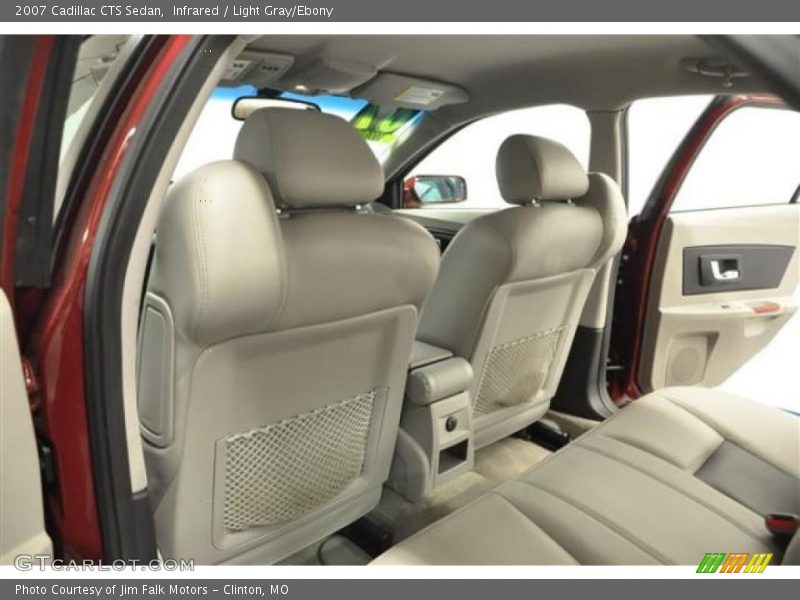 Infrared / Light Gray/Ebony 2007 Cadillac CTS Sedan