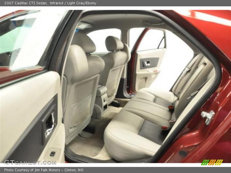 Infrared / Light Gray/Ebony 2007 Cadillac CTS Sedan