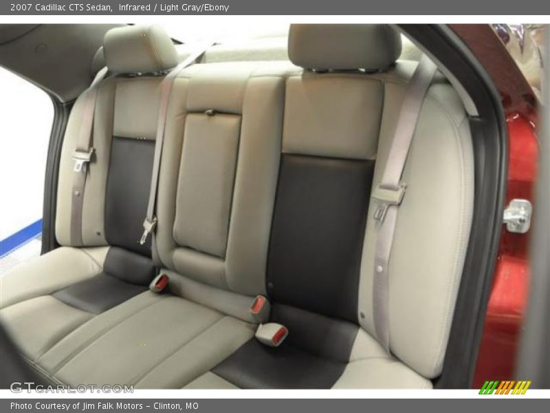 Infrared / Light Gray/Ebony 2007 Cadillac CTS Sedan