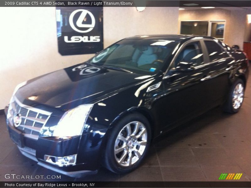 Black Raven / Light Titanium/Ebony 2009 Cadillac CTS 4 AWD Sedan