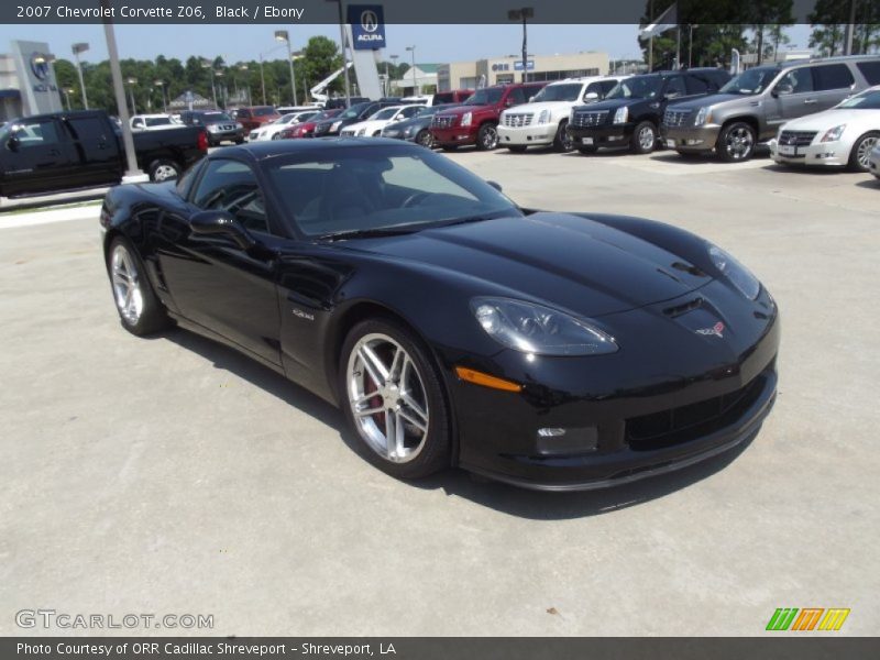 Front 3/4 View of 2007 Corvette Z06