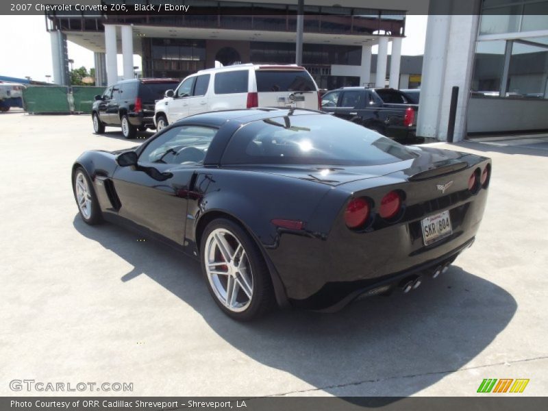 Black / Ebony 2007 Chevrolet Corvette Z06