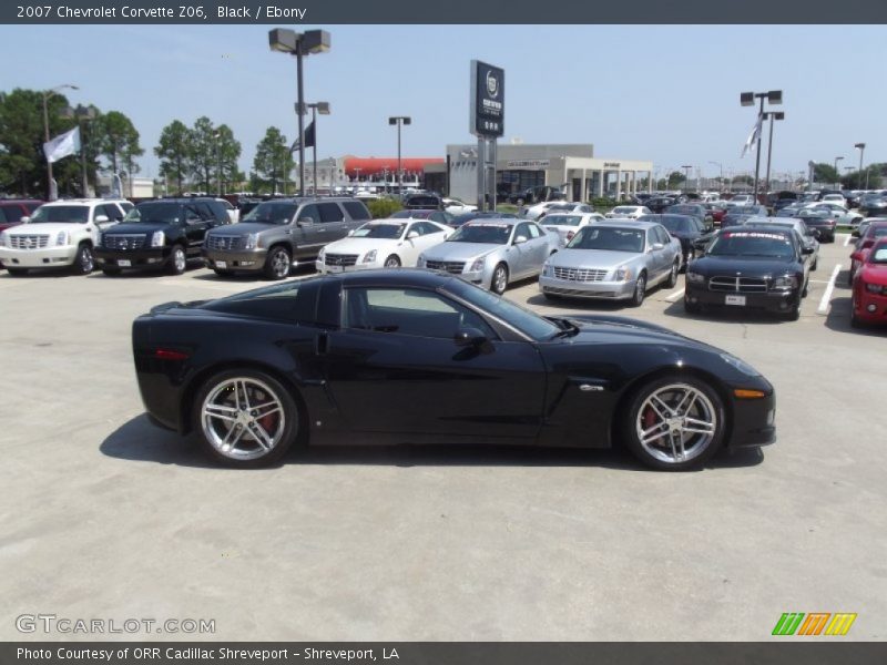 Black / Ebony 2007 Chevrolet Corvette Z06