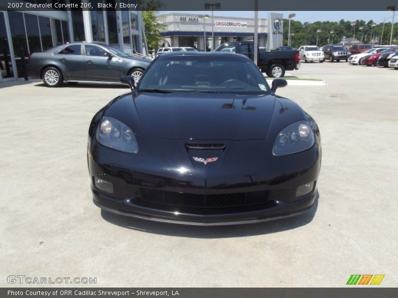 Black / Ebony 2007 Chevrolet Corvette Z06