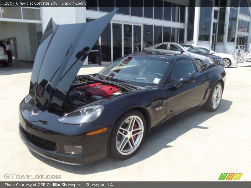 Black / Ebony 2007 Chevrolet Corvette Z06