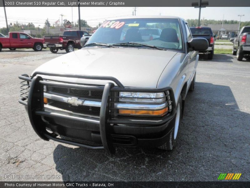Light Pewter Metallic / Graphite 2003 Chevrolet S10 Regular Cab