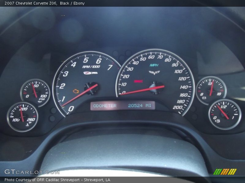  2007 Corvette Z06 Z06 Gauges