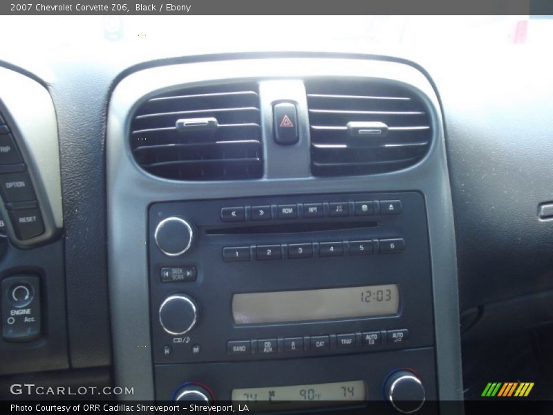 Black / Ebony 2007 Chevrolet Corvette Z06